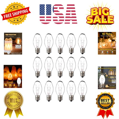 Wax warmer bulbs - bulbs, 15w