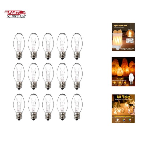 Wax warmer bulbs - warmer, 15w