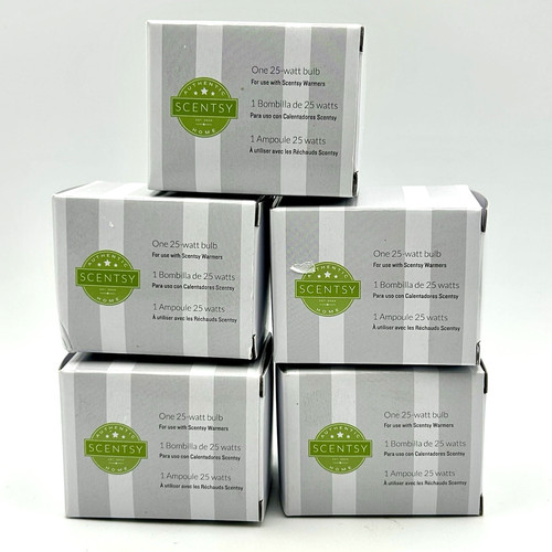 New scentsy light bulbs 25watt - new,