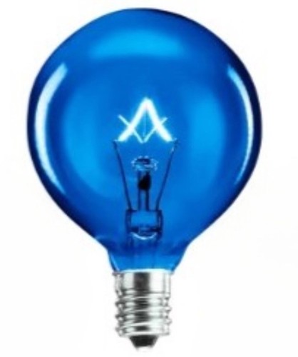 Scentsy blue watt light - 25,